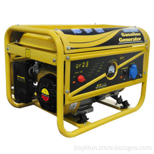 2.5kW Portable Gasoline Generator, 168f-1, 100% Copper Line